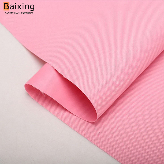 Factory price pvc coated bag fabric material waterproof 600d polyester oxford fabric for bags tent luggage