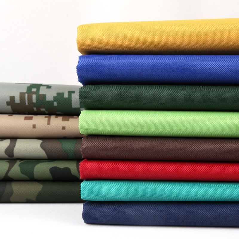 Free sample 600 denier polyester fabric 600D PVC Camouflage Waterproof Oxford Fabric for Tent Luggage bag