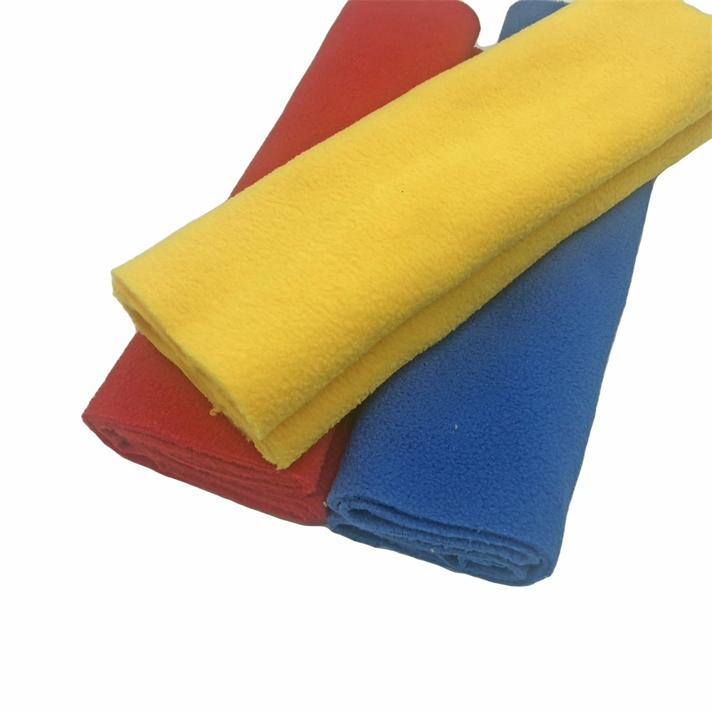 custom polar fleece fabric Anti Pill Super Soft 100% Polyester Brushed Polar Fleece Fabric Garment Material