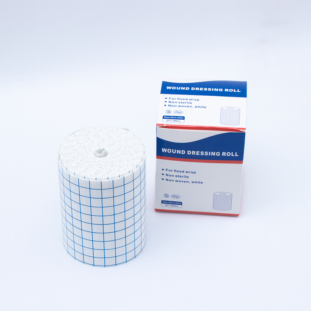 Surgical Adhesive Non-woven Fixing Tape Wound Dressing Tape Breathable Fixation Tape Roll