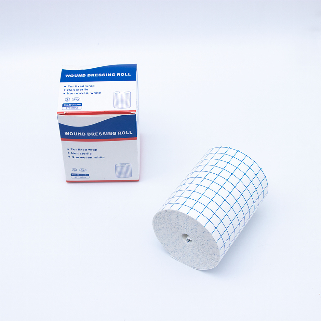 Surgical Adhesive Non-woven Fixing Tape Wound Dressing Tape Breathable Fixation Tape Roll