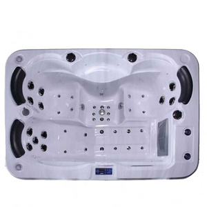 Bigeer 3 Person hot tub large whirlpool swim spa outdoor hot tub BG-8822