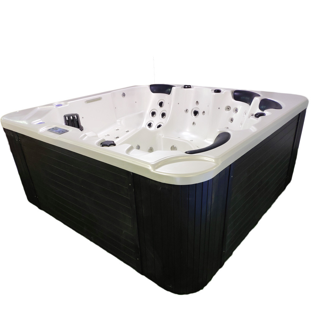 2023 Bigeer BG-8520 6 Person Hot Bath Swim Spa Tub Whirlpools with massage jets