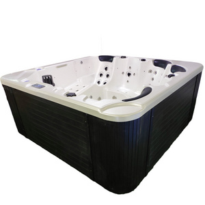 2023 Bigeer BG-8520 6 Person Hot Bath Swim Spa Tub Whirlpools with massage jets