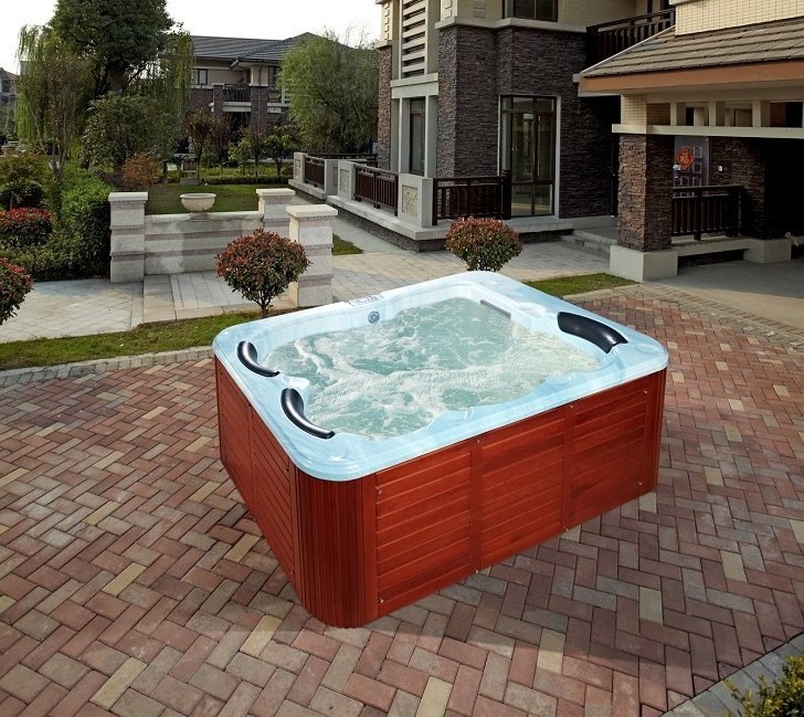 Bigeer 3 Person hot tub large whirlpool swim spa outdoor hot tub BG-8822