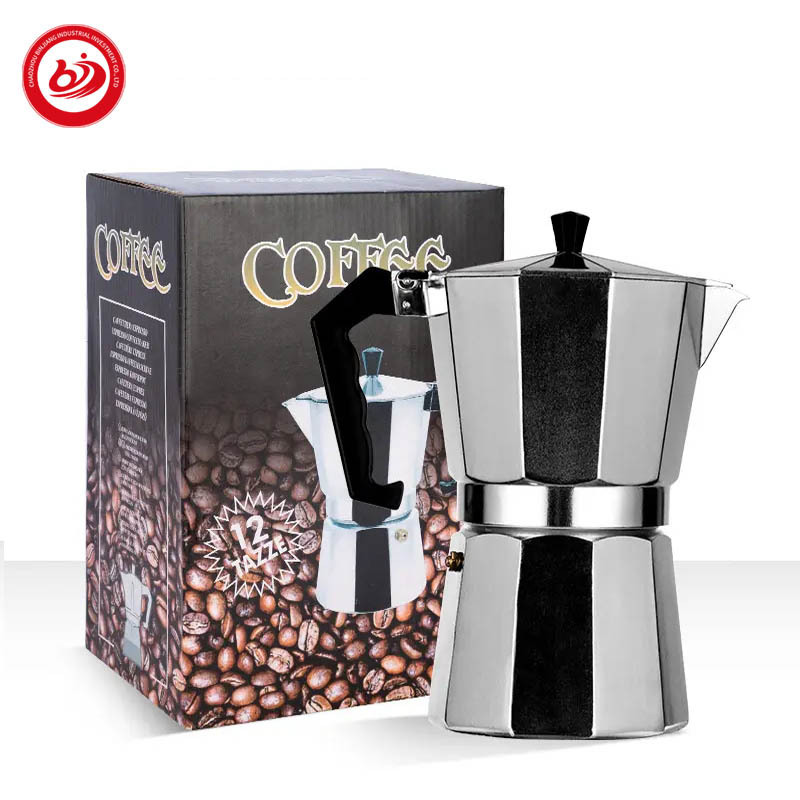 Wholesale Stovetop Aluminum Low Price Coffee Pot Moka Set High Quality Turkish Moka Coffee Maker For Classic Italian