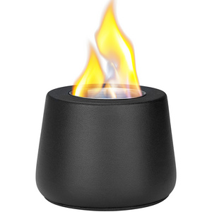 Tabletop Fire Pit Ceramic Bowl Mini Fire Pit Rubbing Alcohol Burner Ethanol  Personal Fireplace Smokeless Flame Ceramic Fire pit