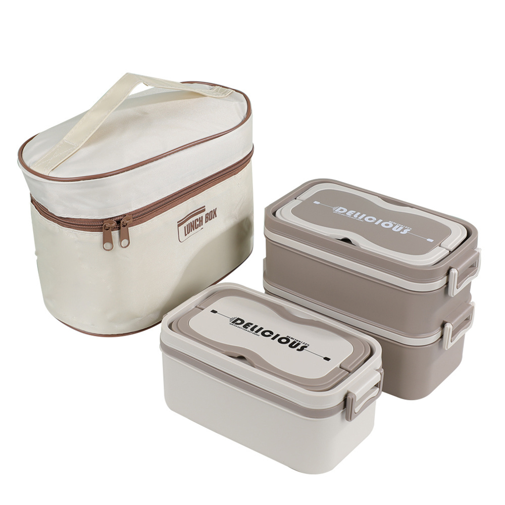 Japanese Style multi layer 304 Stainless Steel  Airtight Food Storage Container Leakproof Insulated Thermal Tiffin Lunch Box