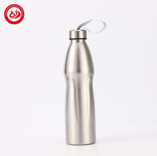 Outdoor single Wall 18 8 Stainless Steel Water Bottle customize color insulated thermos vacuum drink bottle with customer logo