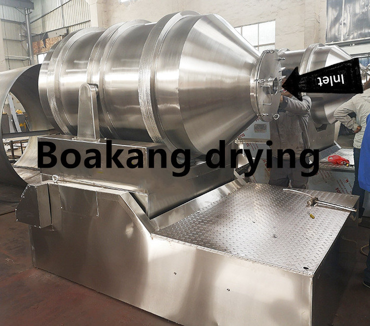 EYH large volume Rotary Drum two dimension mixer Mixing machine blender fertilizer powder mixing machine 100 kg