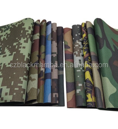 600D  polyester  camouflage outdoor waterproof oxford fabric  tents umbrella car cover raincoat cloth material