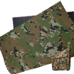 600D Oxford Outdoor Polyester Tent Fabric with PVC Coating Camouflage Stretch Waterproof Anti-Pill for Curtains and Accessories