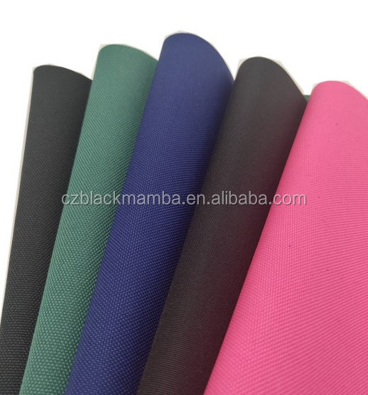 600D polyester waterproof  oxford fabric  pvc pu pe coating Manufacturer oxford cloth for  bag material