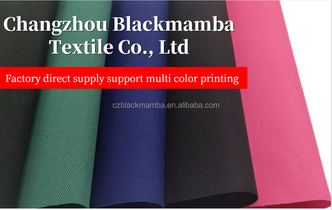 600D  polyester waterproof nylon like fabric oxford  fabric manufacturer  for bag material