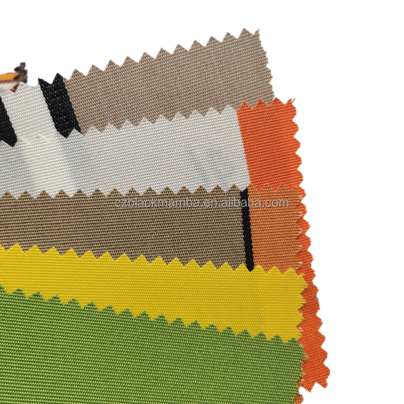 high light color fastness ISO 6 level yarn dyed 100% polyester outdoor sunshade oxford fabric