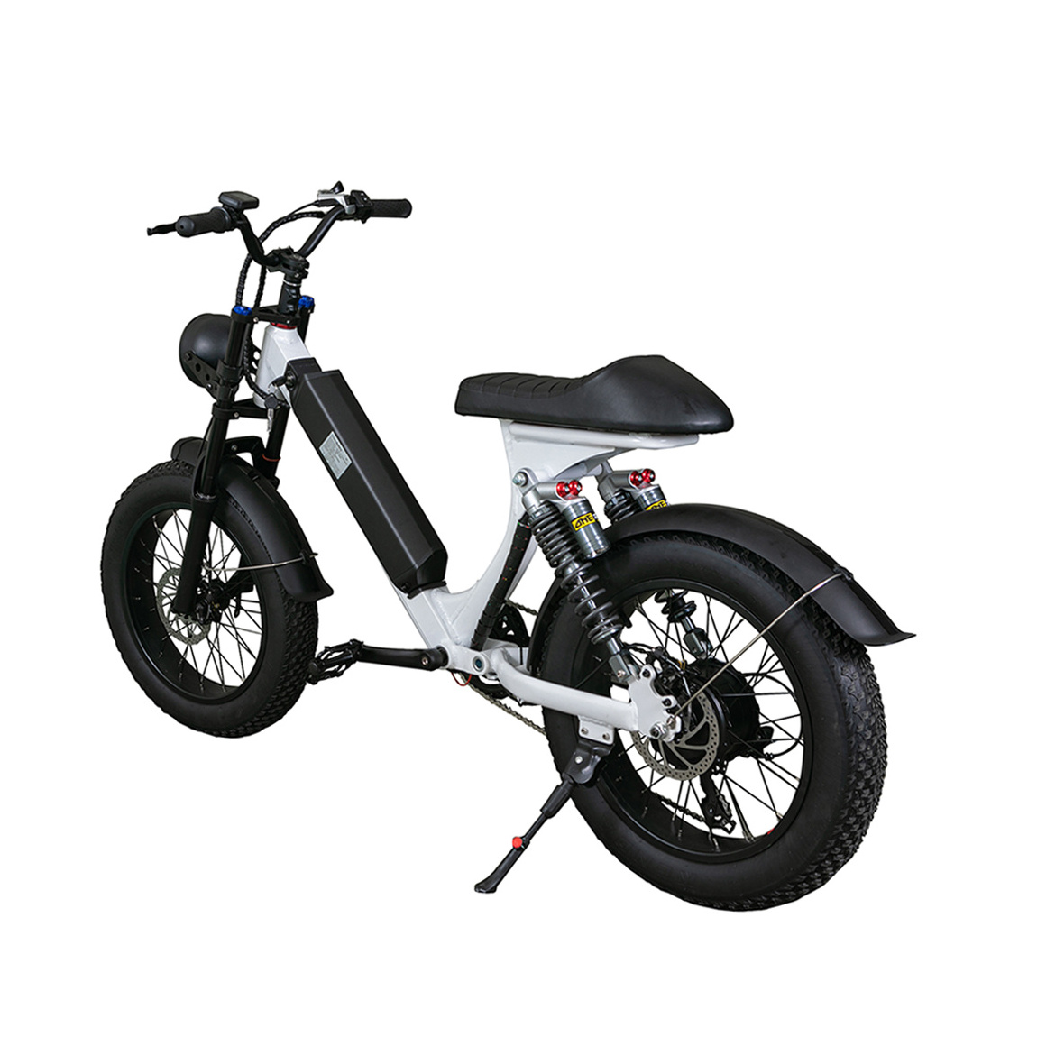 New design scrambler 20 inch fat electric Bicycle with banana seat e bike fat ebike