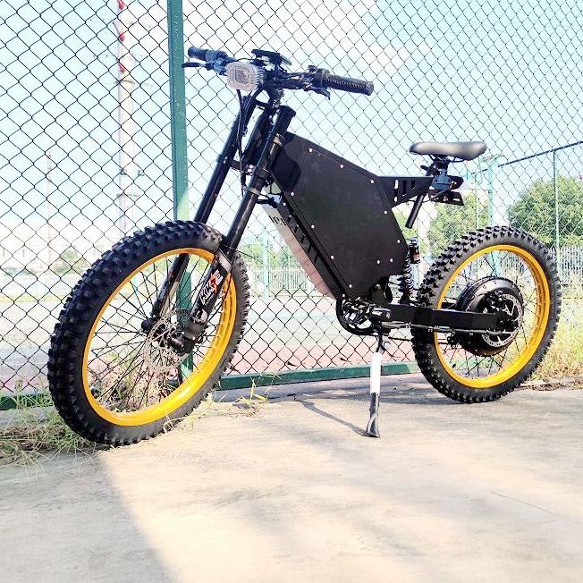 Topsale High speed ebike fastest speed e bike 72v  enduro dirt e bike electric bicycle with 72v45ah battery