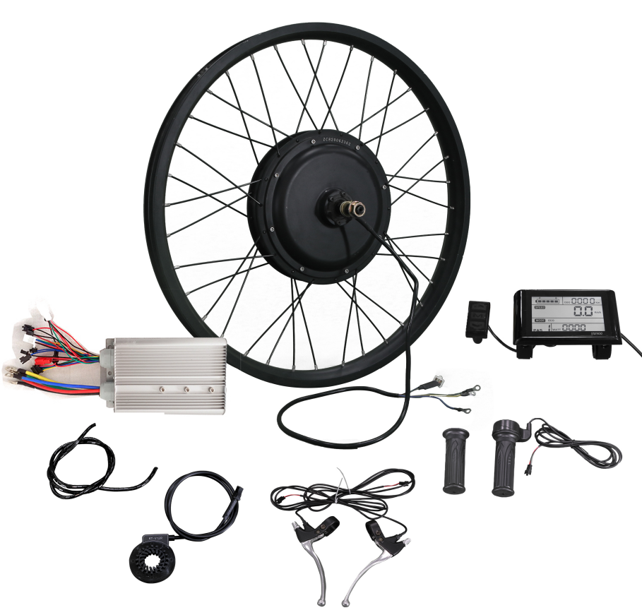 26 x 4.0 fat rim tyre 48v 500w 1000w 1500w 2000w 3000w 5000w hub motor e electric bike ebike conversion kits