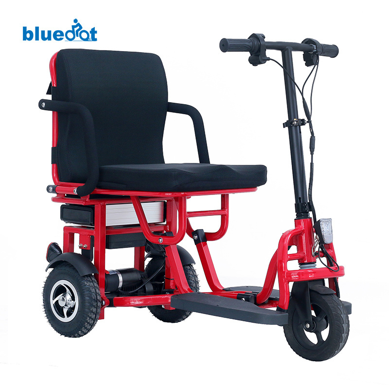 City electric tricycle frame 8/10inch 15km/h speed 3 wheel tricycle  for adult foldable electric tricycle