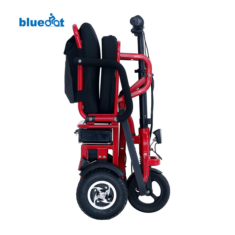 folding electric scooter 3 wheel golf club for disabled with seat