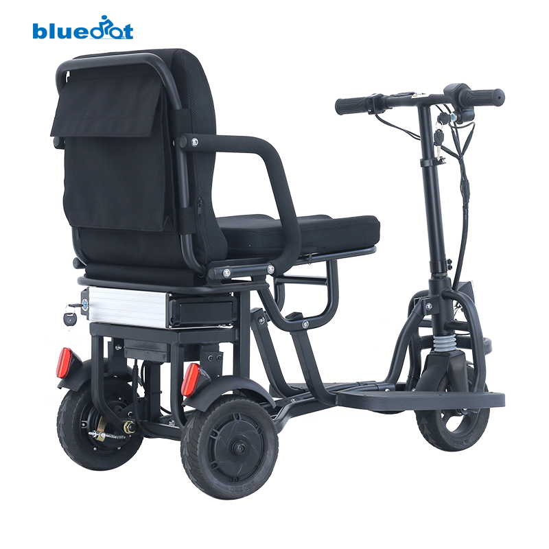 Old people tricycle electric scooter 3 wheel mobility scooter for disabled