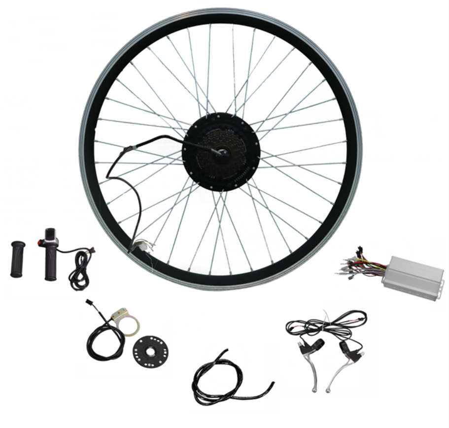 Hot sell  in Canada 36v/48v/60v/72v 1000w 2000w 3000w 5000w 6000w 8000w ebike conversion/electric tricycle motor kit