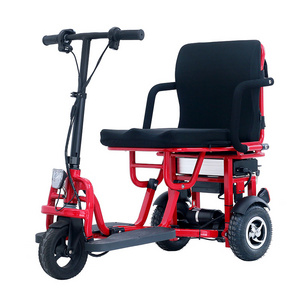 Old people tricycle electric scooter 3 wheel mobility scooter for disabled