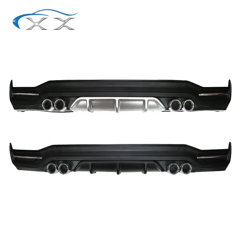 Factory supply auto parts rear lip spoiler diffuser car body kit for HYUNDAI ACCENT 2018