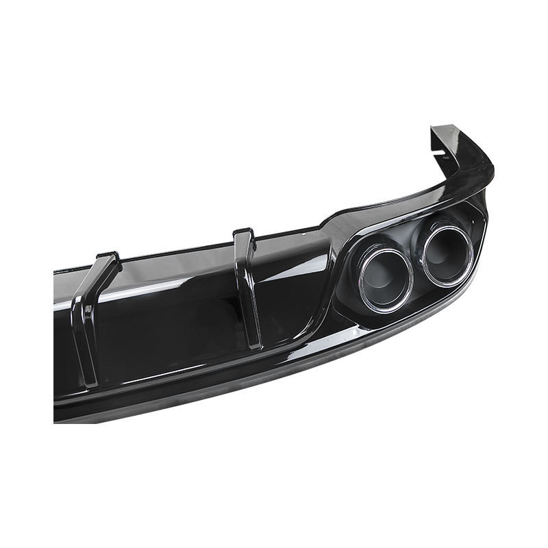 body kit pp plastic front rear diffuser bumper  for honda civic rear bumper diffuser