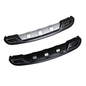 Professional Manufacturer modified car body kit diffuser auto parts rear lip spoiler diffuser for Hyundai Accent 2018