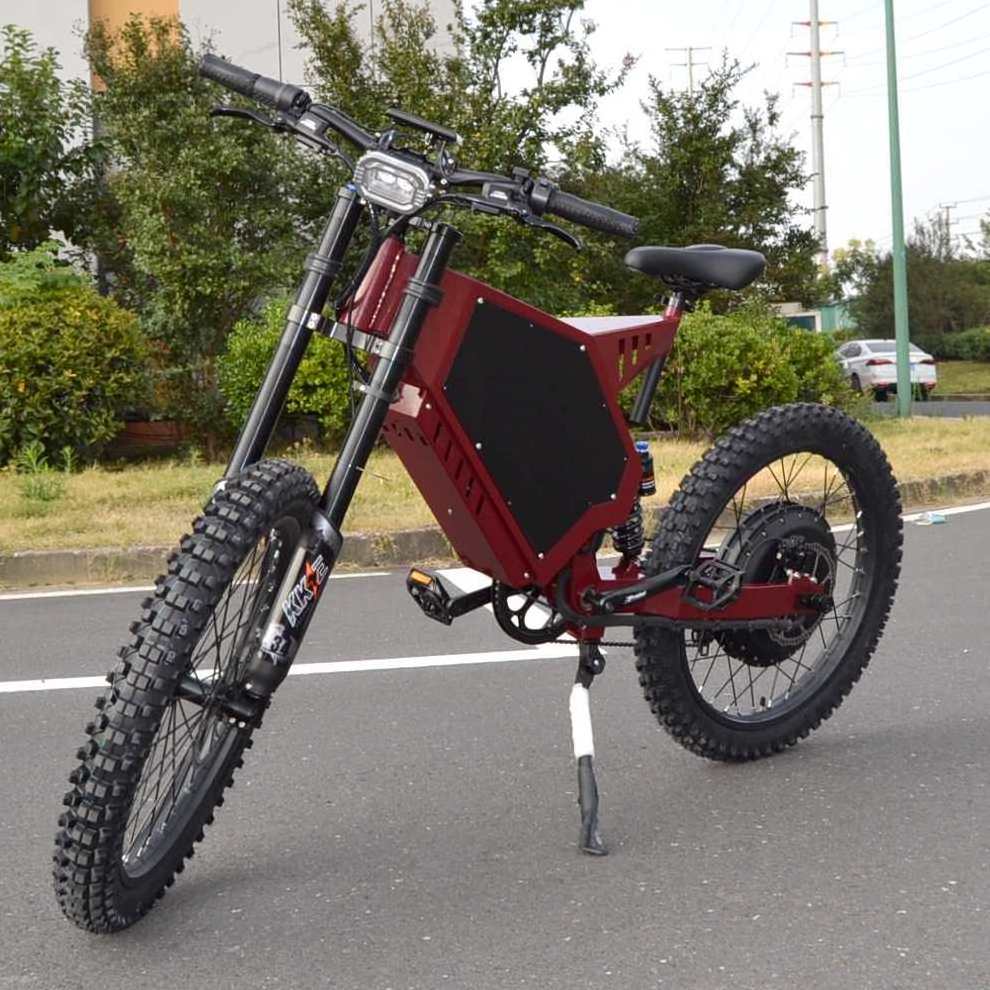 Boneng G17280 Model Electric Bike 8Kw Electric Bicycle 8000W 72V Motorbike Ebike High Speed Electric Motorcycle