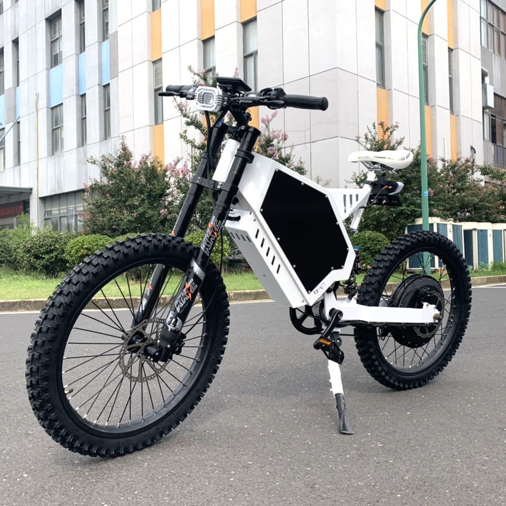 72V 45Ah 12000W E Bike Steel Frame 19/21 Inch Motorcycle Tire Electric Mountain Bike 120Km/H Speed Electric Motorcycles