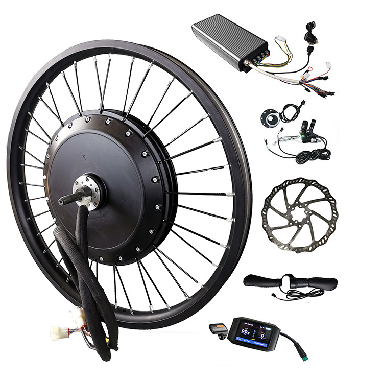 1500W Motor Wheel 48V 500W 1000W Ebike Kit Front/Rear Hub motor 350W 36V E Bike Motor 26 inch LCD Electric Bike Conversion Kit