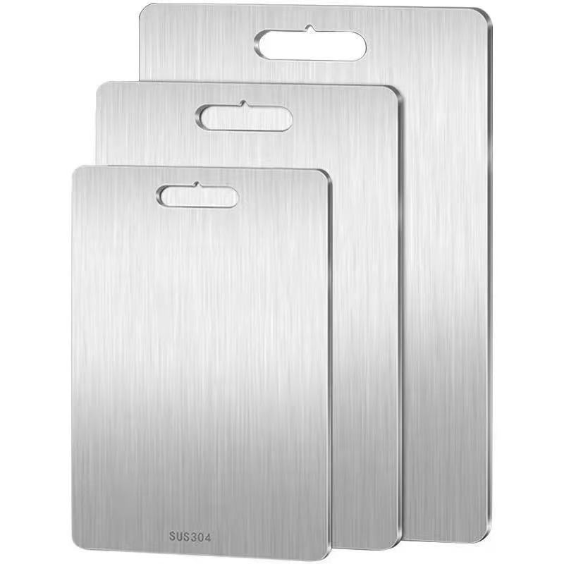 Multi-purpose stainless steel kitchen chopping board chopping board to cut meat for food preparation