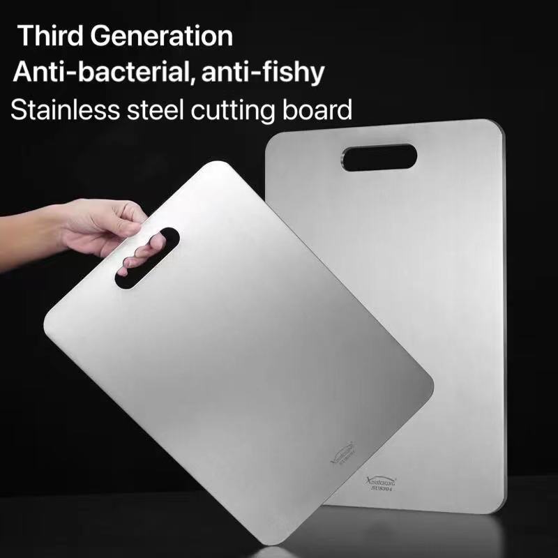 Multi-purpose stainless steel kitchen chopping board chopping board to cut meat for food preparation