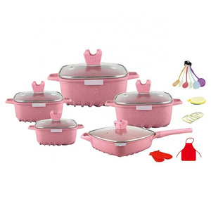 Cooking Pot Set Ollas 25pcs Aluminum Pot And Pans Set Cookware Set