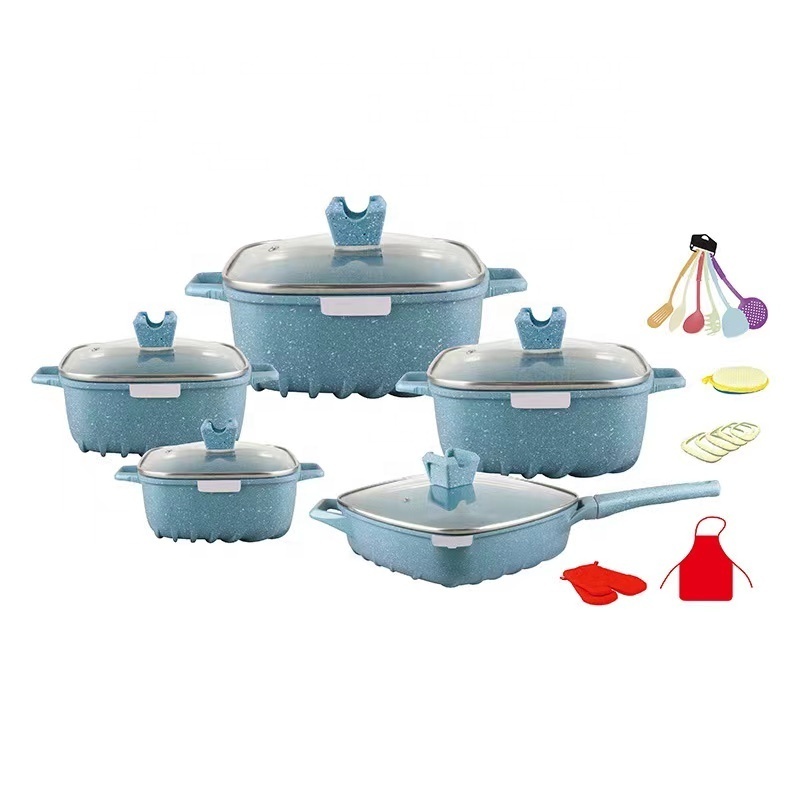 Cooking Pot Set Ollas 25pcs Aluminum Pot And Pans Set Cookware Set