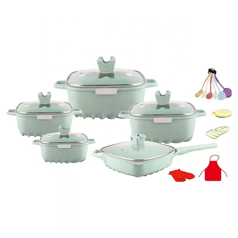 Cooking Pot Set Ollas 25pcs Aluminum Pot And Pans Set Cookware Set