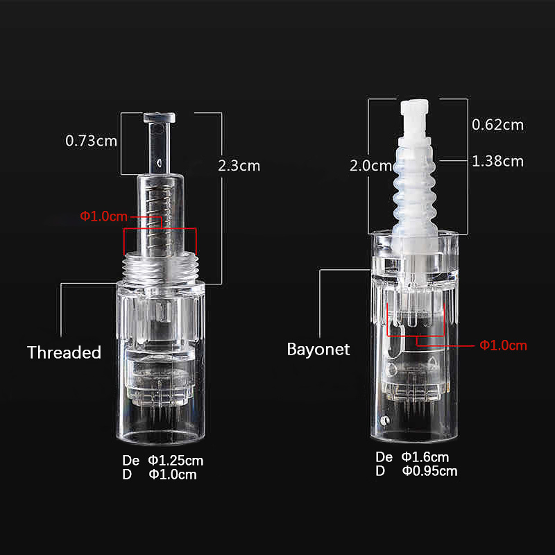 Beiqili Dr Pen M8 Microneedling Pen Needle Cartridge, Dr.Pen Electric Wireless Derma Pen, Microneedle Dermapen for Face Home Use