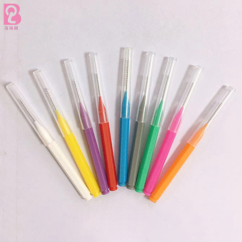 Beiqili Gum Care I Shape Wire Dental Toothpick Orthodontic Tooth Inderdental Brush And Pick Ortodoncia Travel Interdental Brush