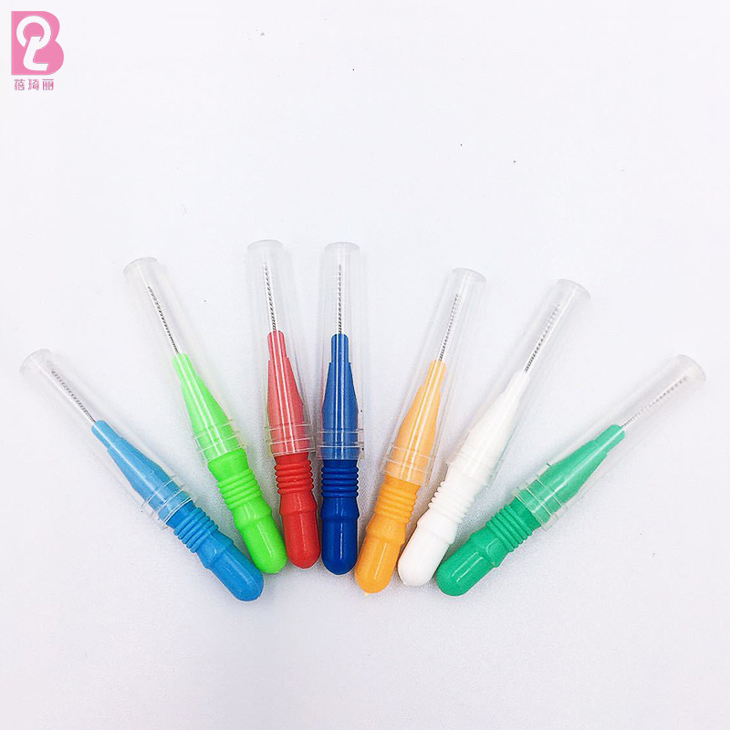 Beiqili Gum Care I Shape Wire Dental Toothpick Orthodontic Tooth Inderdental Brush And Pick Ortodoncia Travel Interdental Brush