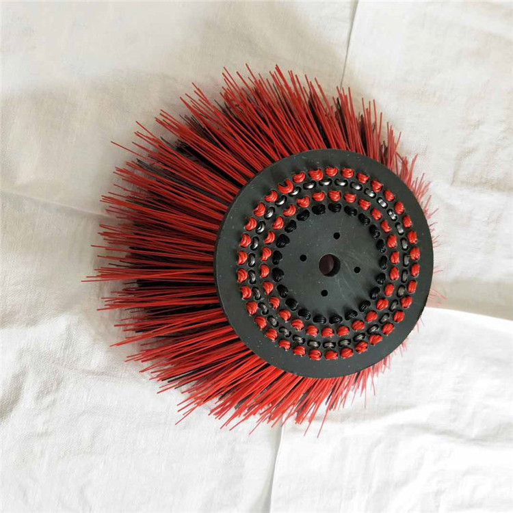 City Sweeper Custom PP Mixed Steel Wire 4 Rows Sweeper Side Brush