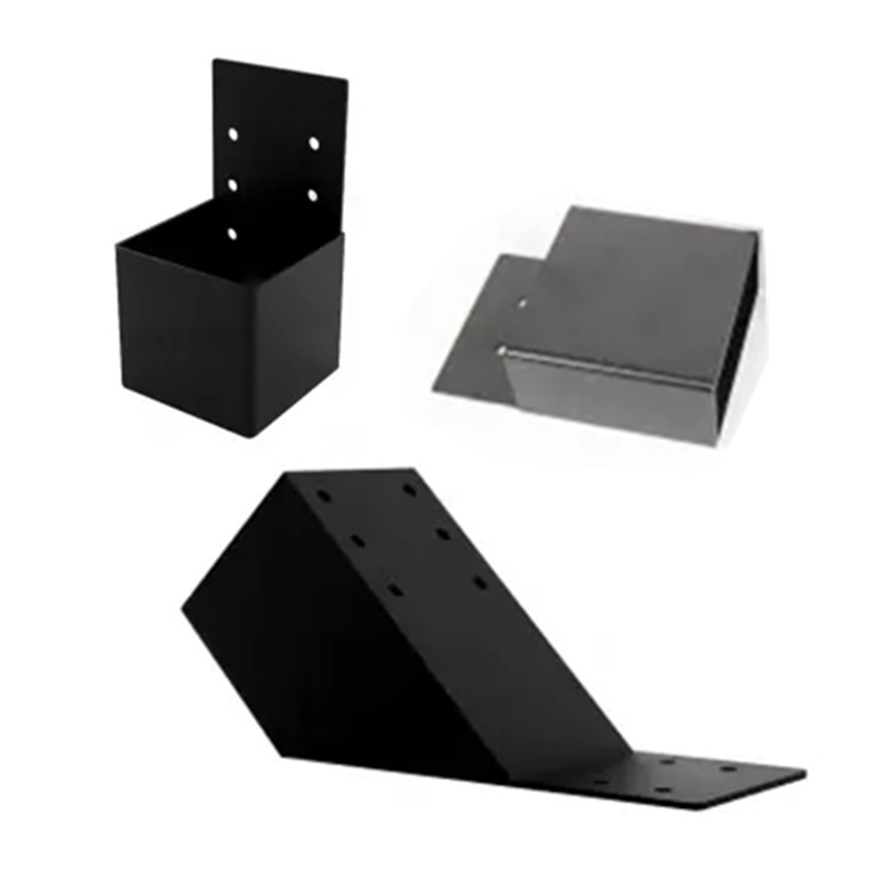 4x4 Pergola Brackets Kit With Black Powder Coated For Gazebos