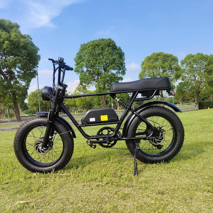 full suspension ebike Electric Bicycle pedal assist 27.5 29 inch 36V fat tire e bike Engine Central 250W Mid Motor ebike