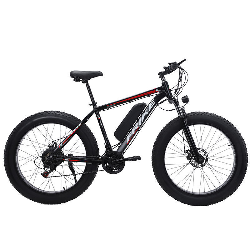 Factory 26*4.0 Fat Tire Electric Bike 1000w Snow Mobile E Bike 1000w 48v Lithium Battery Rear Hub Motor Aluminum Alloy 8 Ah BYX