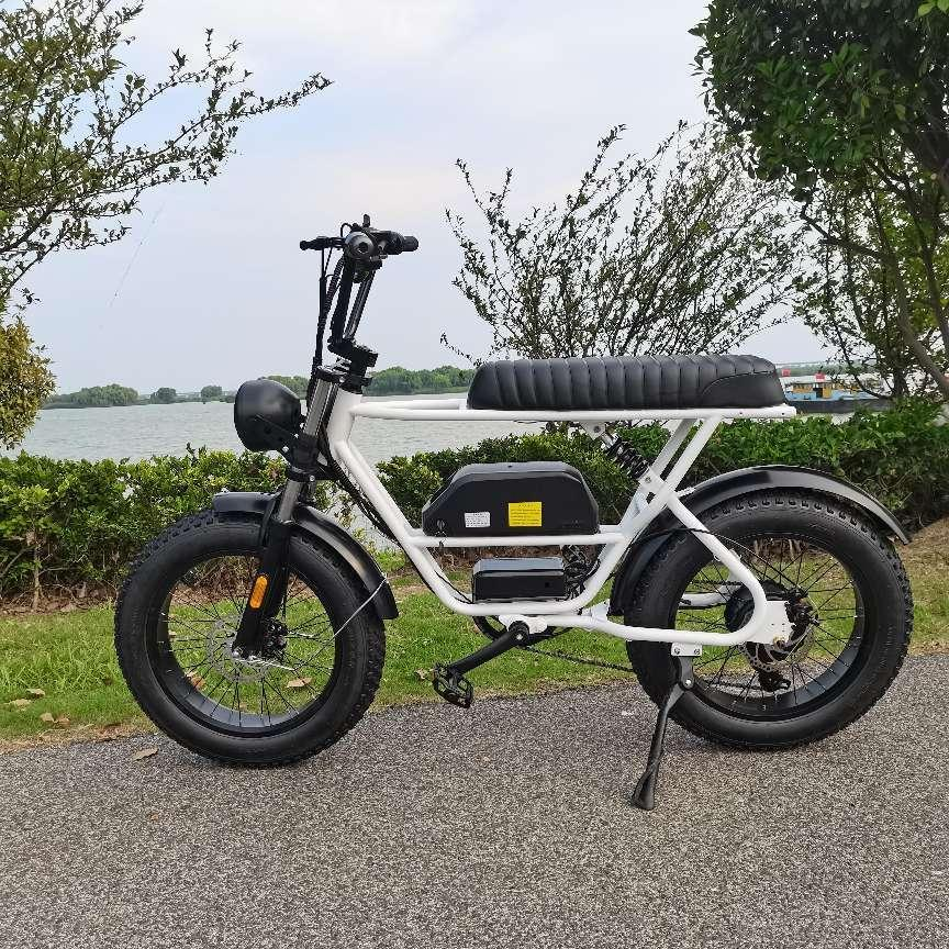 YIDI New Design D73 Fat Tire Electric Bike 20Inch 48V 2000W Dual motor Folding Electronic Vehicle,Big Wheel Electric Bicycle