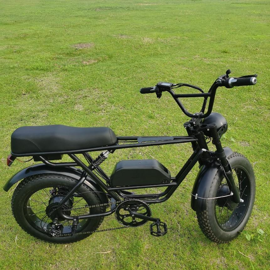 YuanJian super 3000W 36V Retro Electric Bike 60Km High Speeds Vela Electrique Cheap Vintage Electric Bicycle Battery E Bike 73