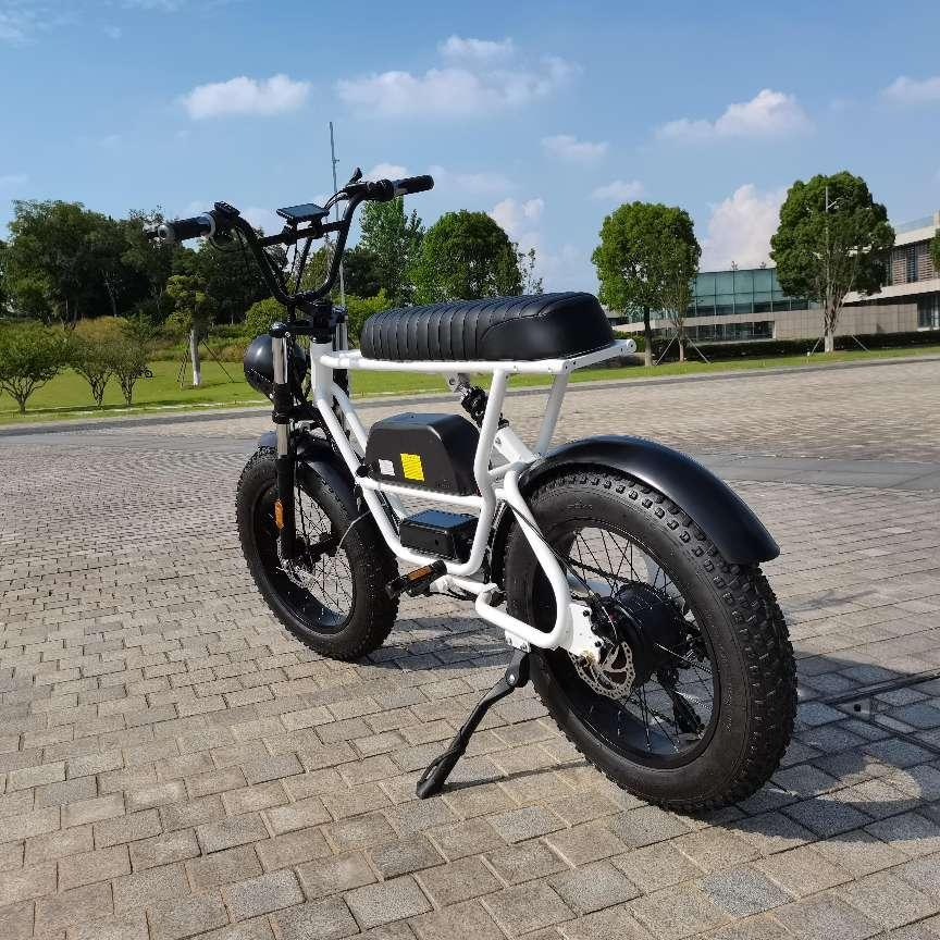 YIDI New Design D73 Fat Tire Electric Bike 20Inch 48V 2000W Dual motor Folding Electronic Vehicle,Big Wheel Electric Bicycle