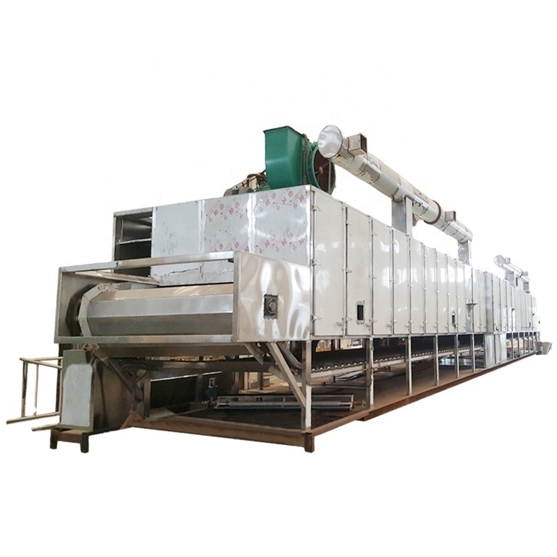 DWB Industrial Tunnel Microwave belt Dryer Sterilizer Oven Machine for Pistachio Walnut Almond Nuts Spices  desiccated coconut