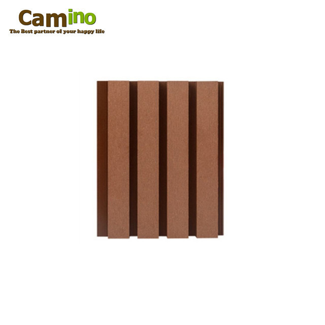 outdoor wall panel external wall cladding exterior PE co-extrusion exterior wood plastic coconut shell wall panel